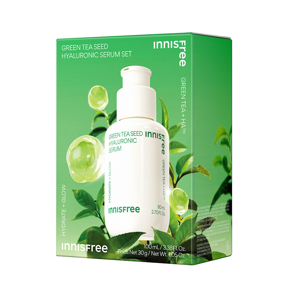 Innisfree Green Tea Seed Hyaluronic Serum Set